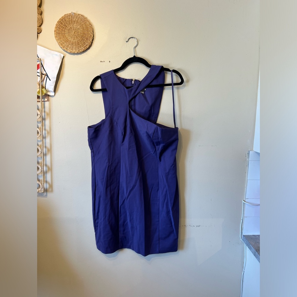 ASOS plus size 14 purple cut out chest area design….